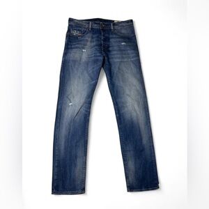 Diesel Buster W31 L32 Slim Tapered Distressed Jeans